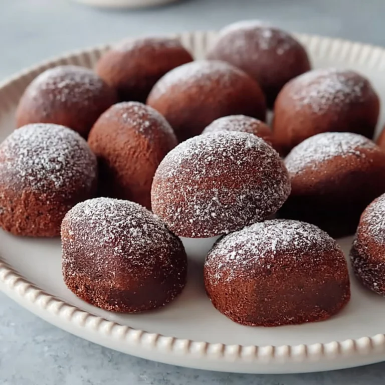 Delicious homemade chocolate mochi, no oven needed, showcasing its chewy texture.