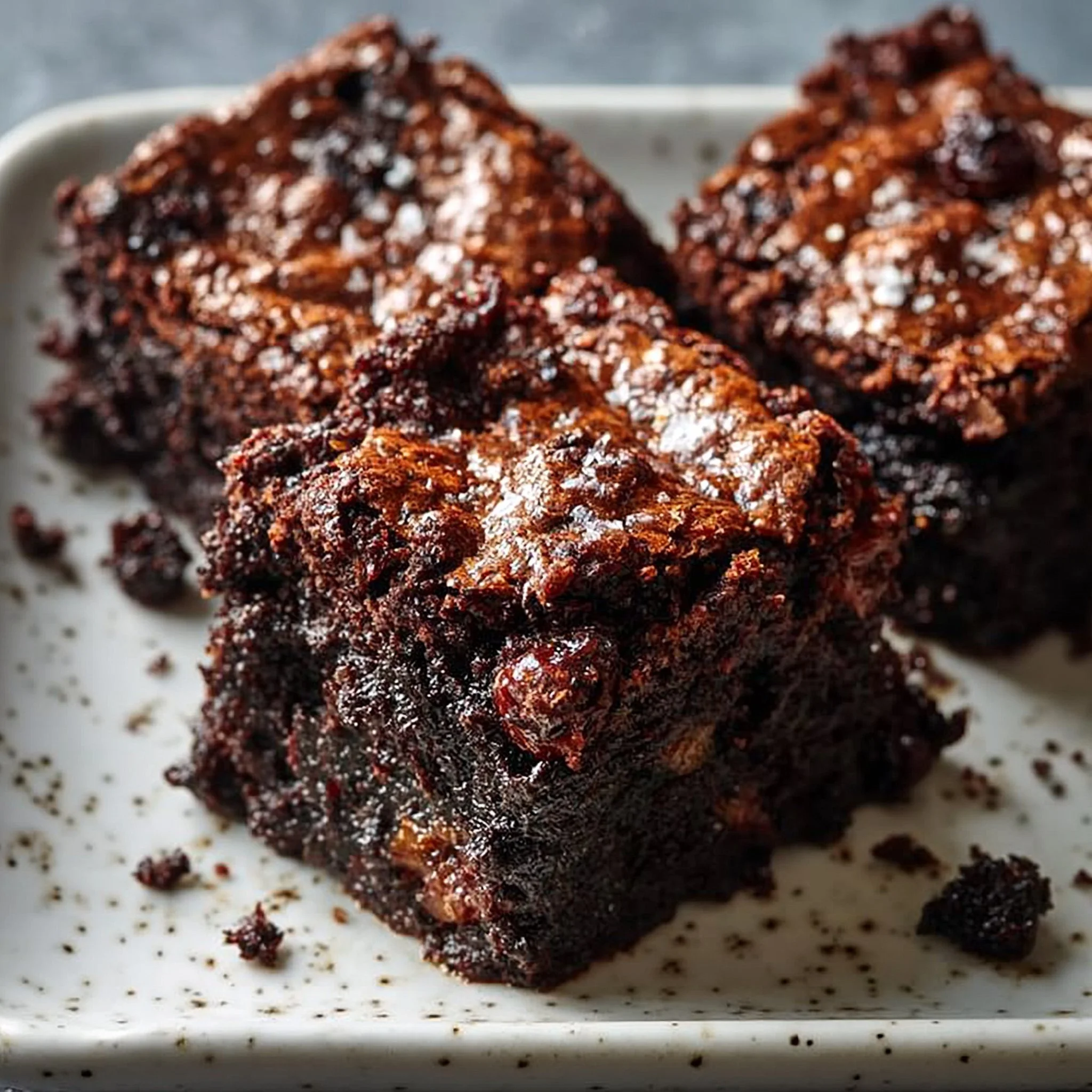 Fudgy Date Brownies