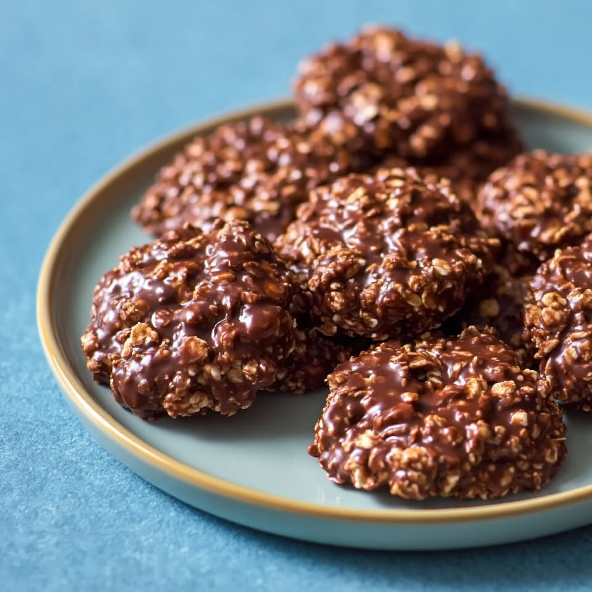 No-Bake Peanut Butter Cookies