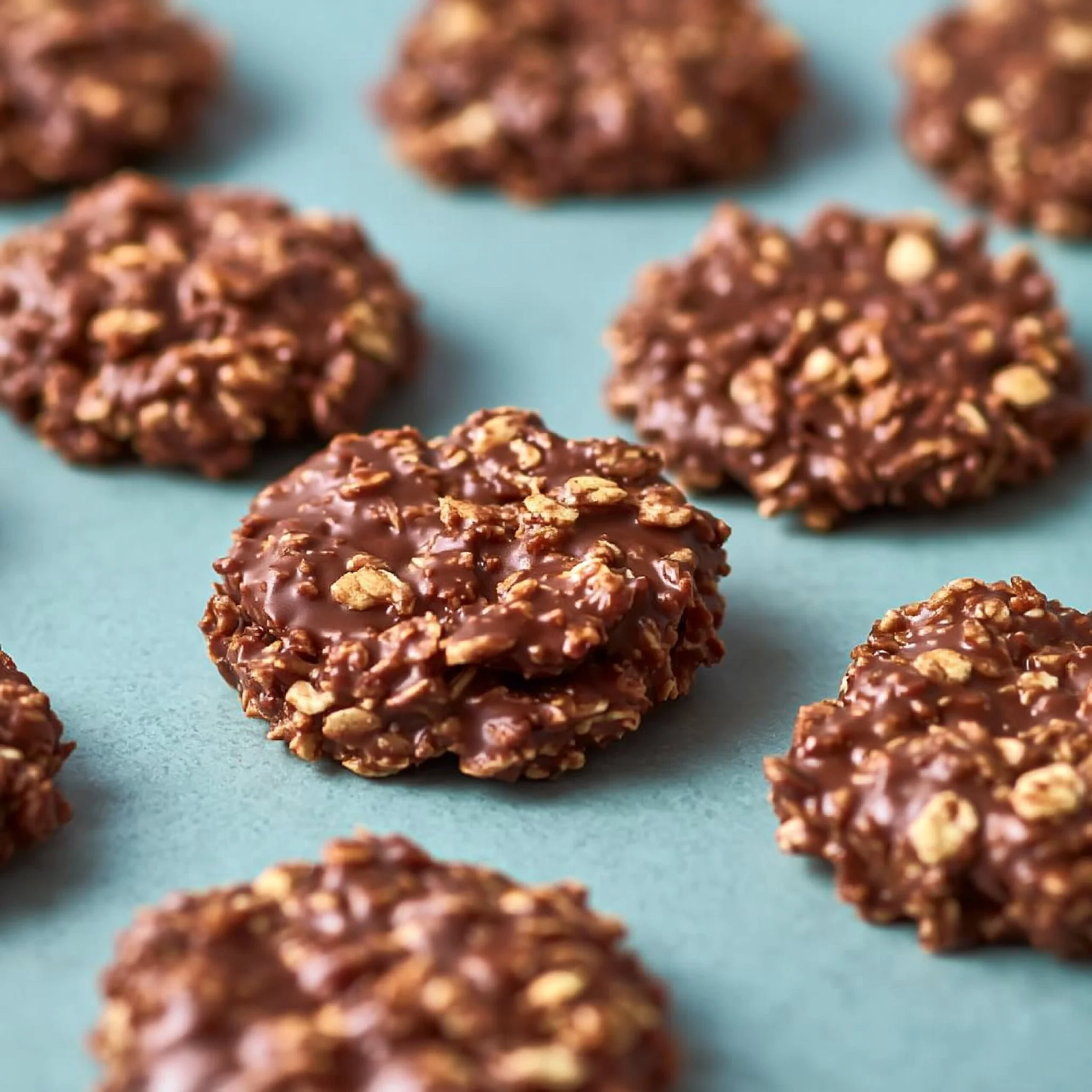 No-Bake Peanut Butter Cookies