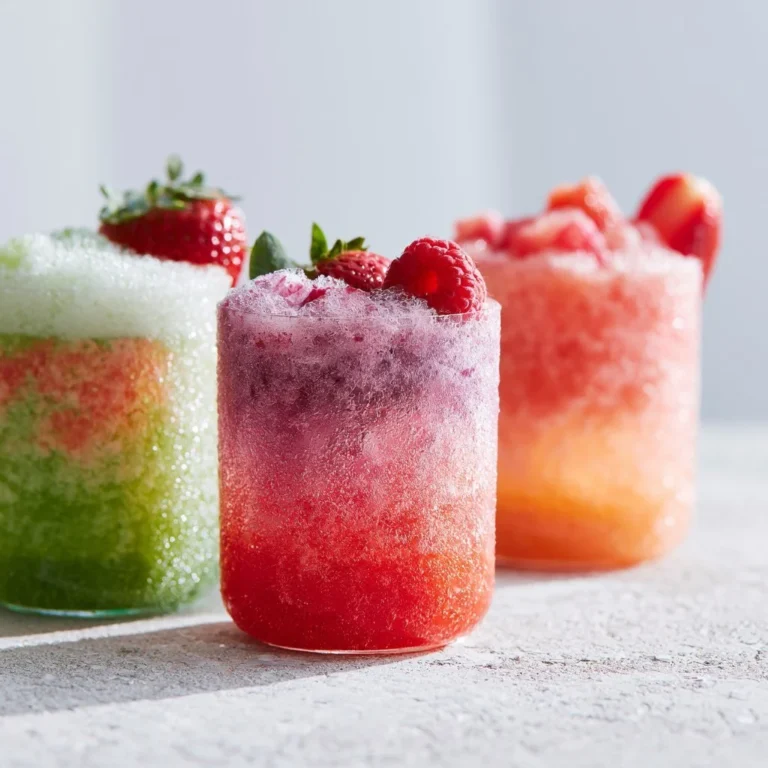 Colorful party mocktails served in elegant glasses for festive celebrations.