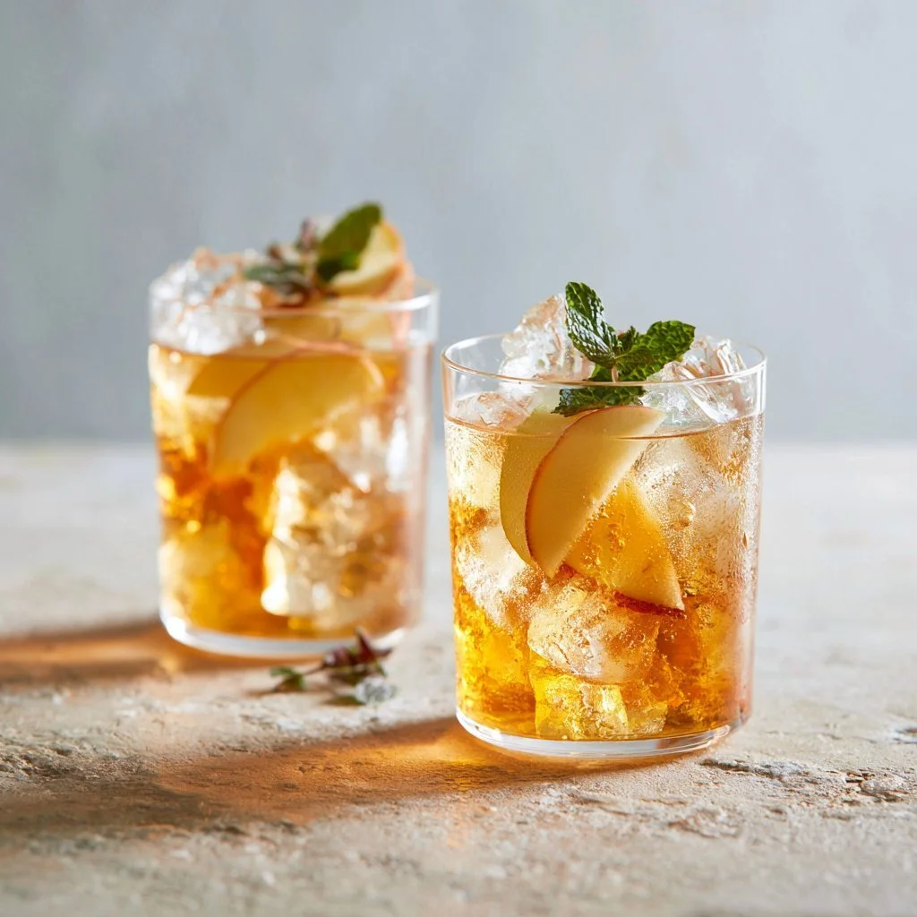 Easy Iced Apple Green Tea