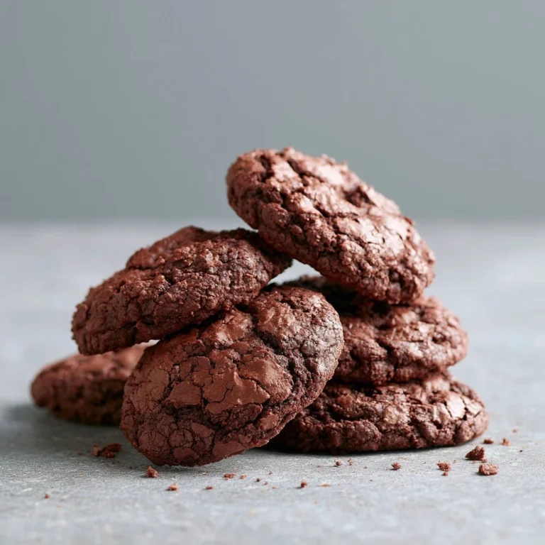 Delicious gluten-free chocolate cake mix cookies on a plate