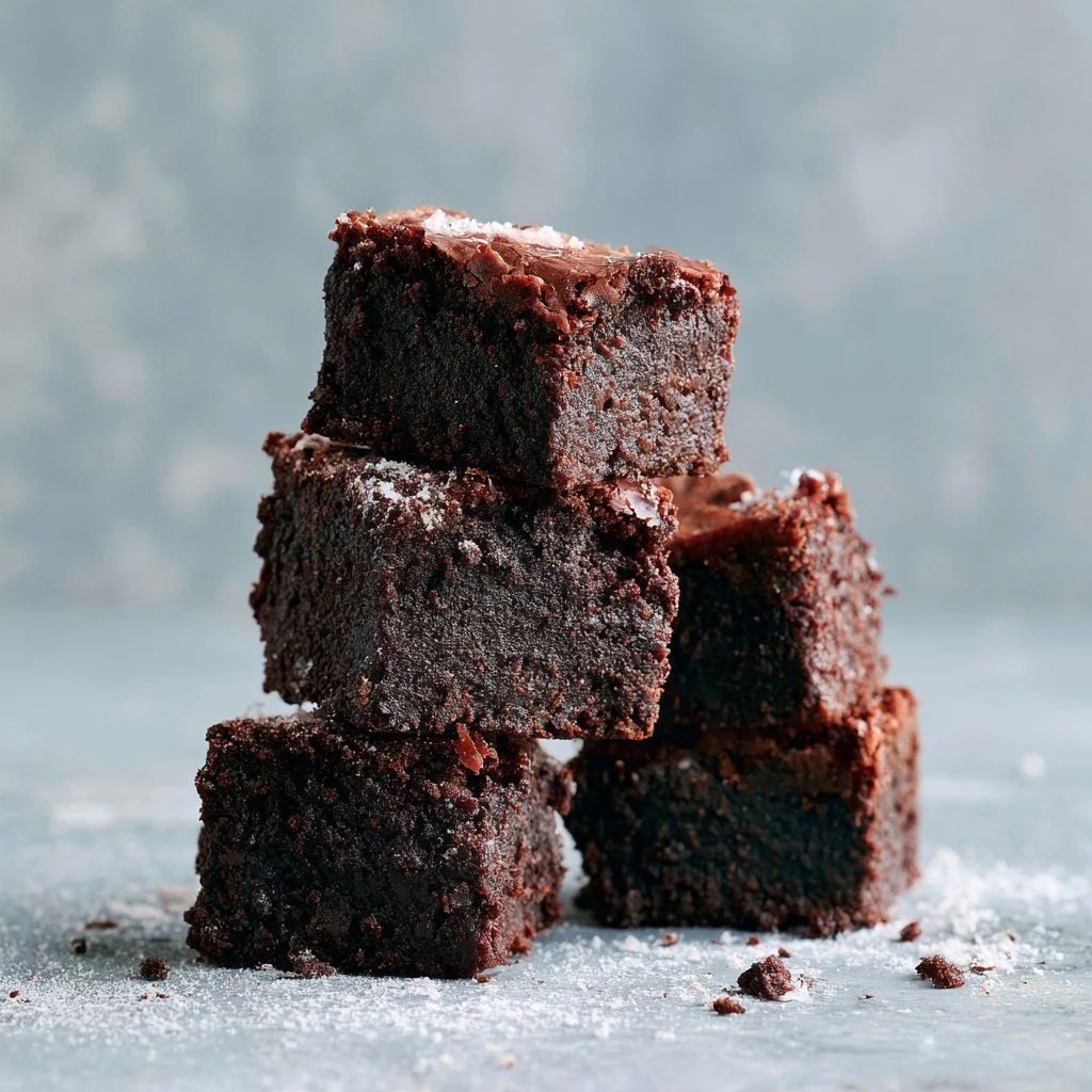 Delicious two bite brownies ready to satisfy your sweet cravings.